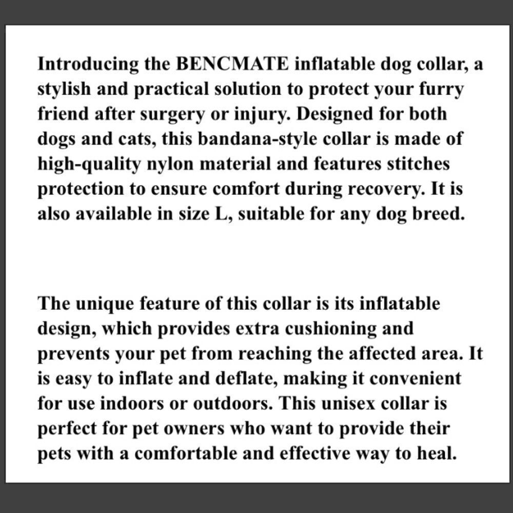 Bencmate Inflatable COLLAR - Picture 3 of 3